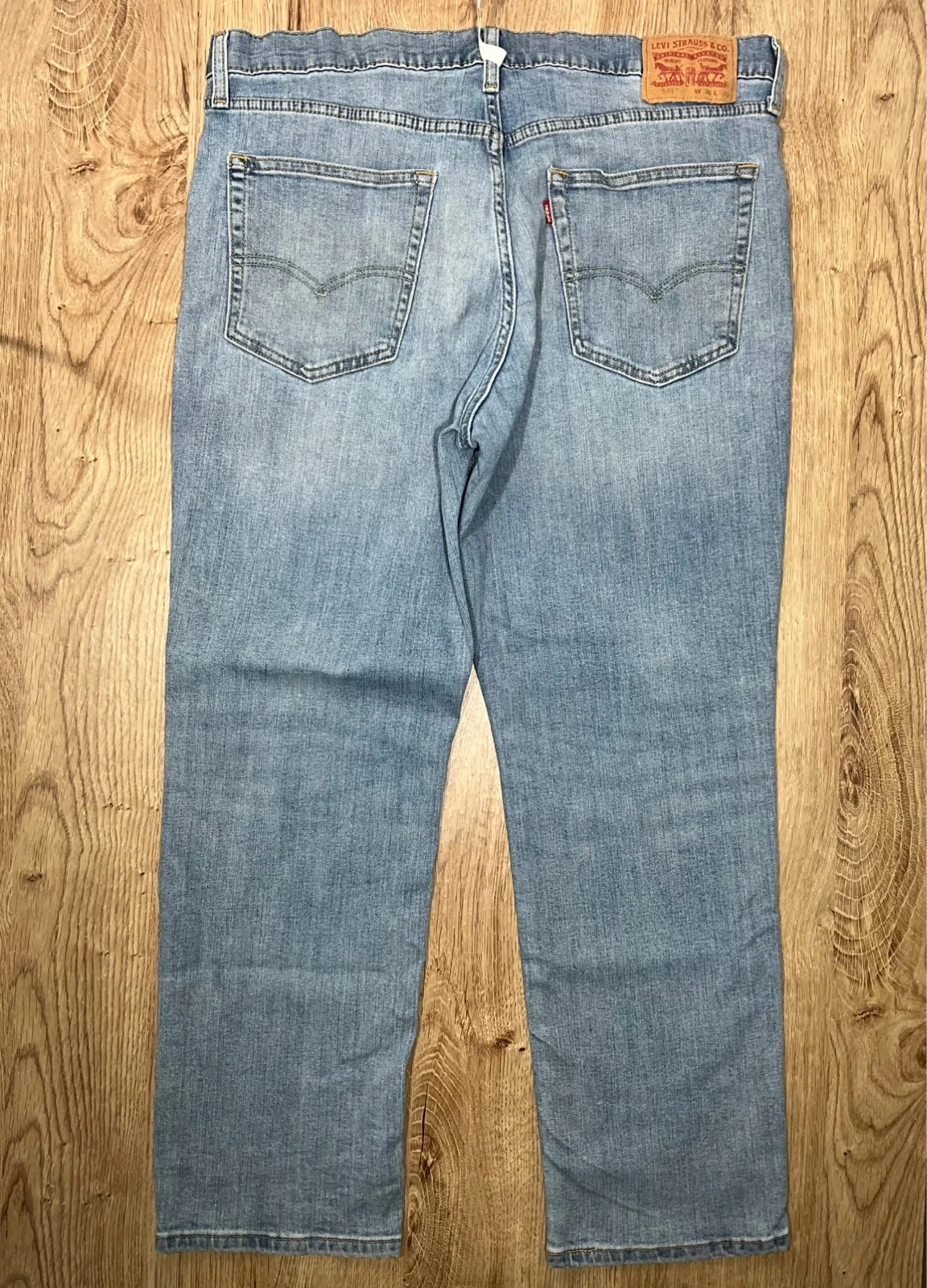Jean Levi's 541 Athletic Taper W36 L30 Vintage Bleu Clair Délavé  Lvh 193 – photo 7